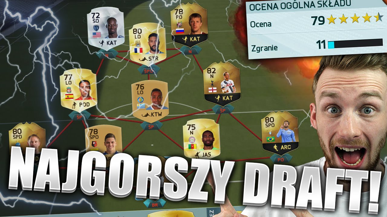 NAJGORSZY MOŻLIWY DRAFT! | FIFA 16