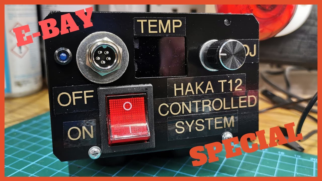 EBAY HAKKO T12 CLONE SOLDERING STATION
