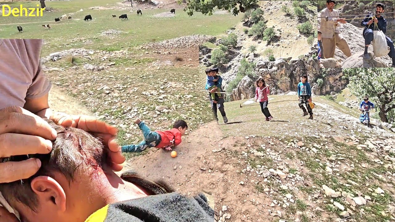 Breaking the mountaineer's head and the arrival of a mysterious guest at Aqarboun's house