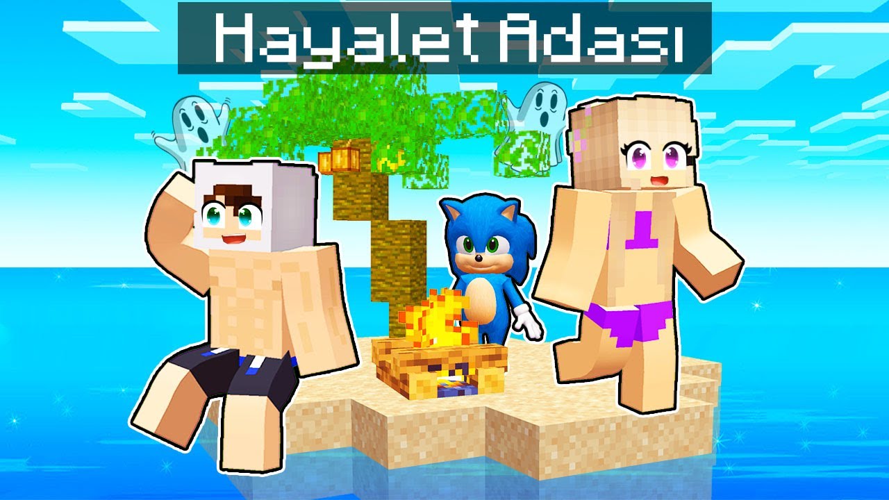 HAYALET ADASINDA MAHSUR KALDIK 👻 Minecraft