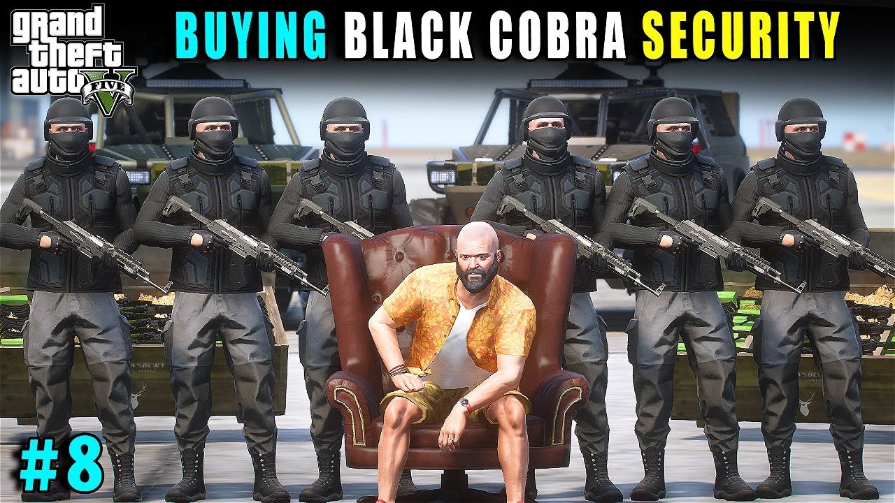 BUYING BLACK COBRA SECURITY | GTA V GAMEPLAY  EP#8