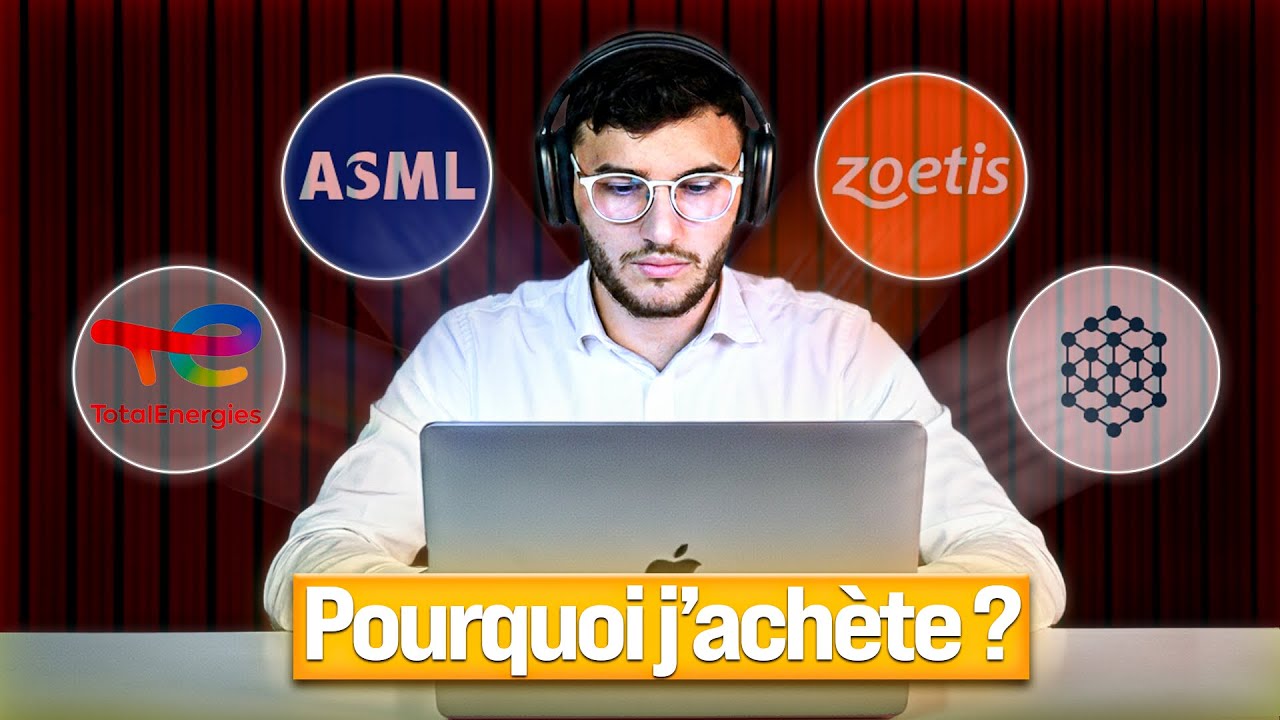 Pourquoi J’ACHÈTE ces ACTIONS (Tier list portefeuille) 