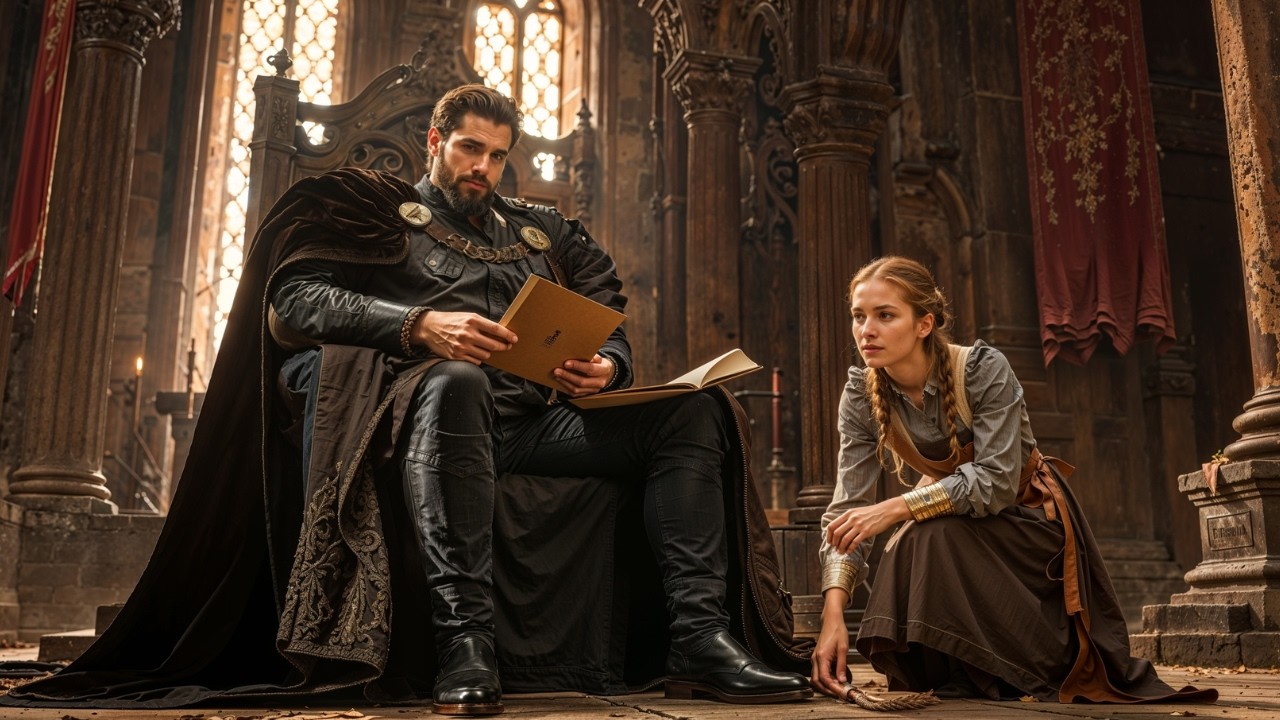 She Cleaned His Throne Room Every Dawn for Two Years—He Never Once Looked at Her Face Until She Left