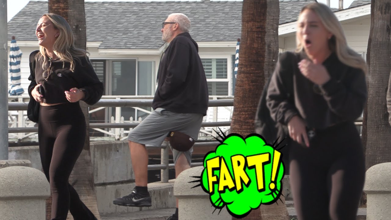 I Tried the FUNNIEST Fart Prank on Strangers at the Beach