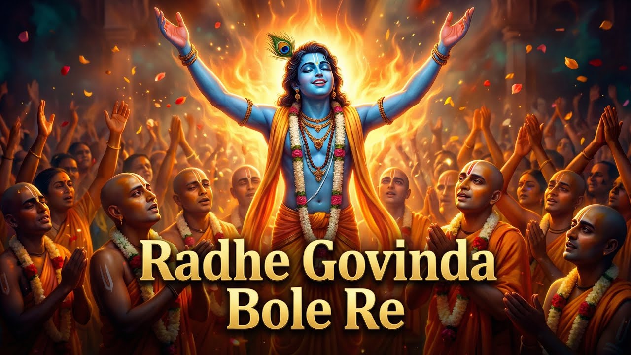 Powerful Krishna Bhajan That Fills Heart with Joy & Bhakti | Radhe Govinda Bole Re