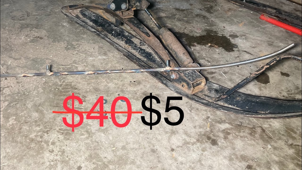Replace worn out ski wear bars for less than $5 A SET!