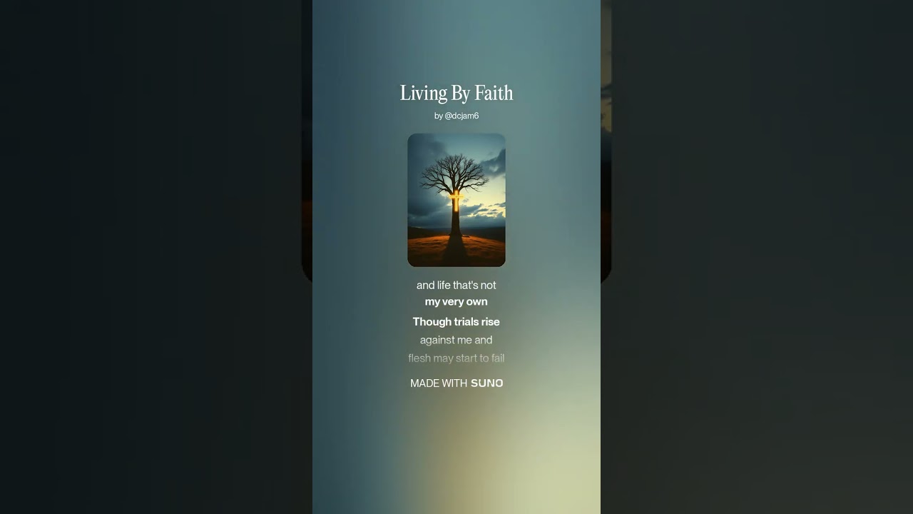 Living By Faith#christianmusic