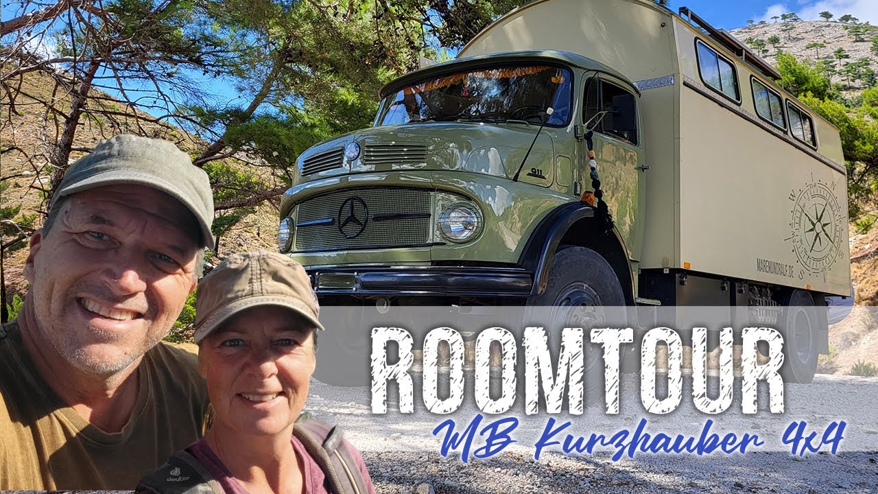 Roomtour und Ausbau-Infos von unserem MB Kurzhauber 911 4x4, Expeditionsmobil / offroad