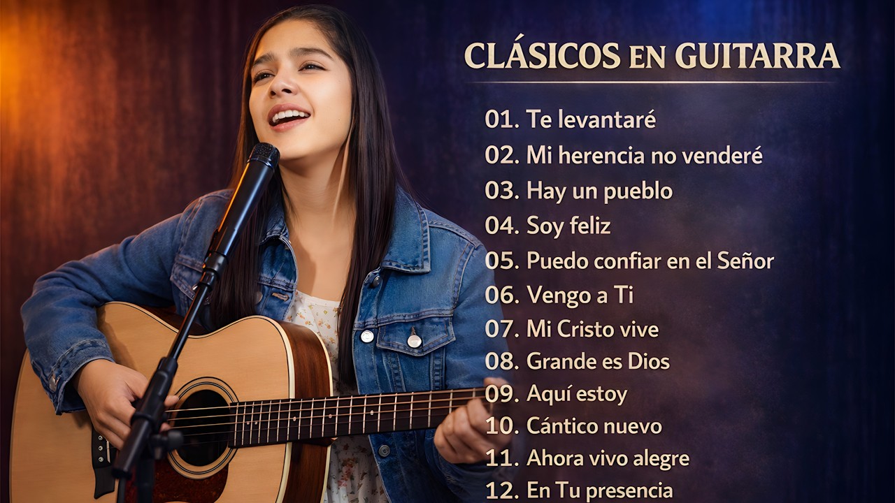 ESCUCHA ESTAS Poderosas ALABANZAS con Guitarra PENTECOSTAL