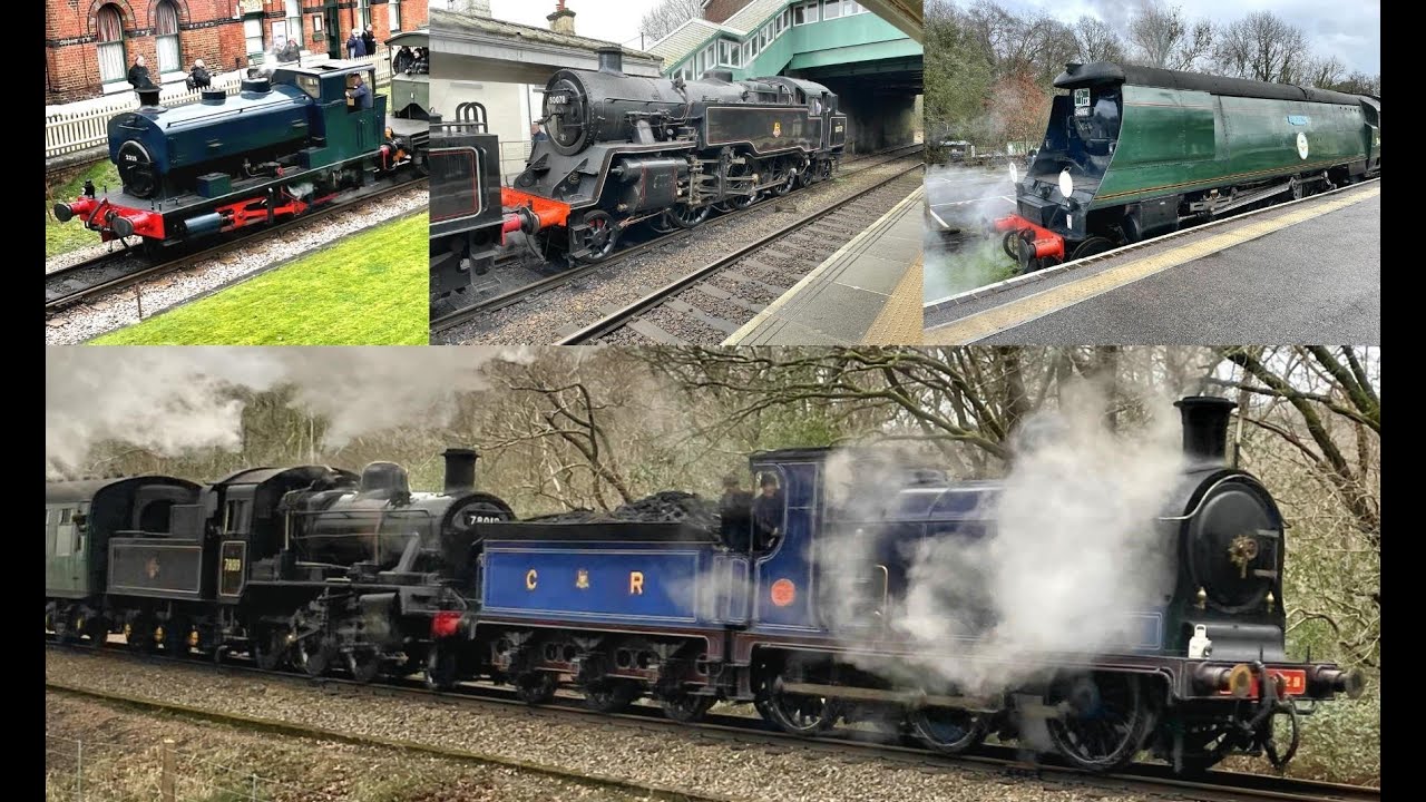 Spa Valley Railway 'Winter Steam Gala' February 2024