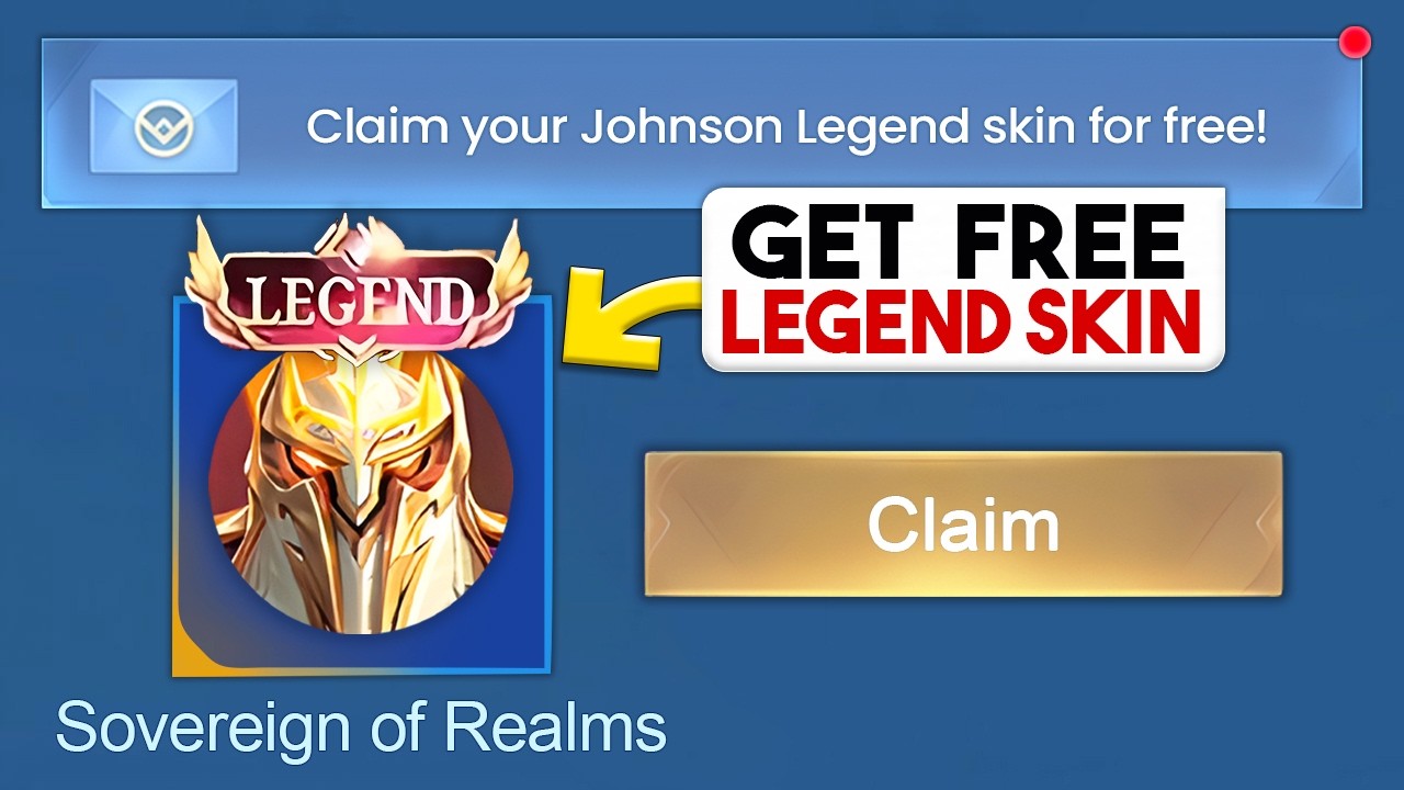 Get Your FREE Johnson Legend Skin Now!