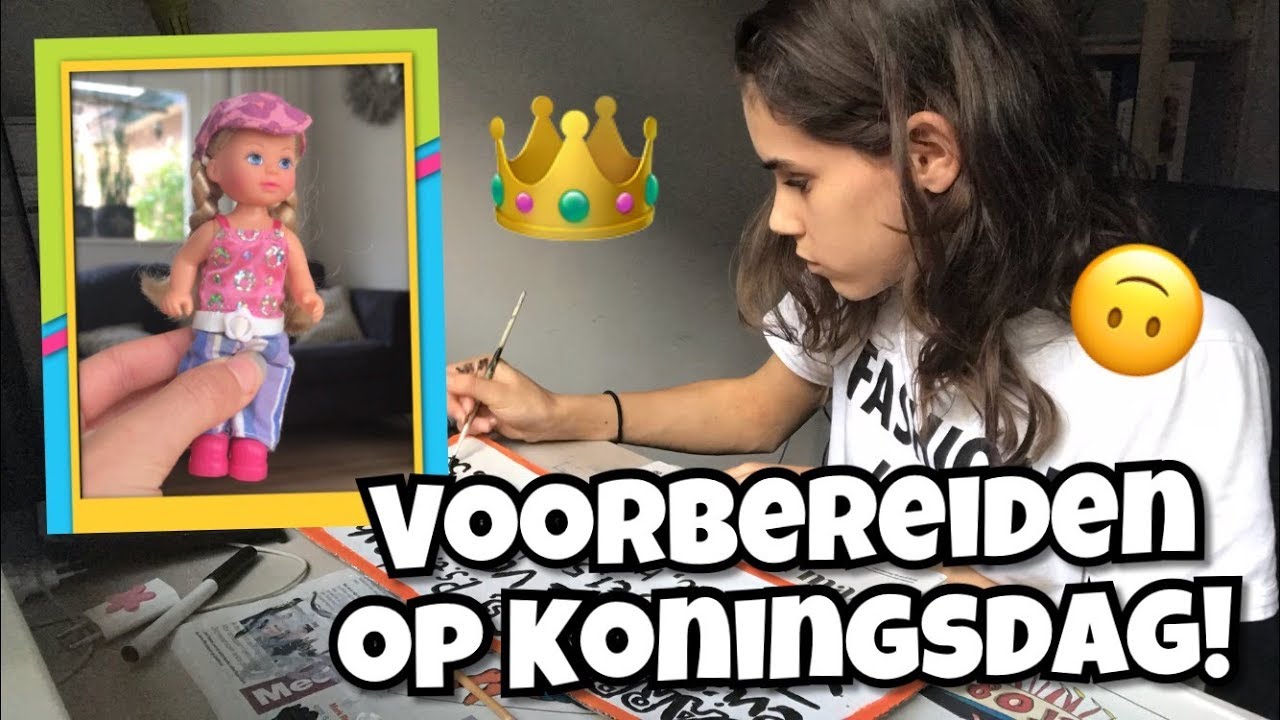 VOORBEREIDEN OP DE KLEEDJESMARKT OP KONINGSDAG | VLOG #6 ★ Dionne's Wereld