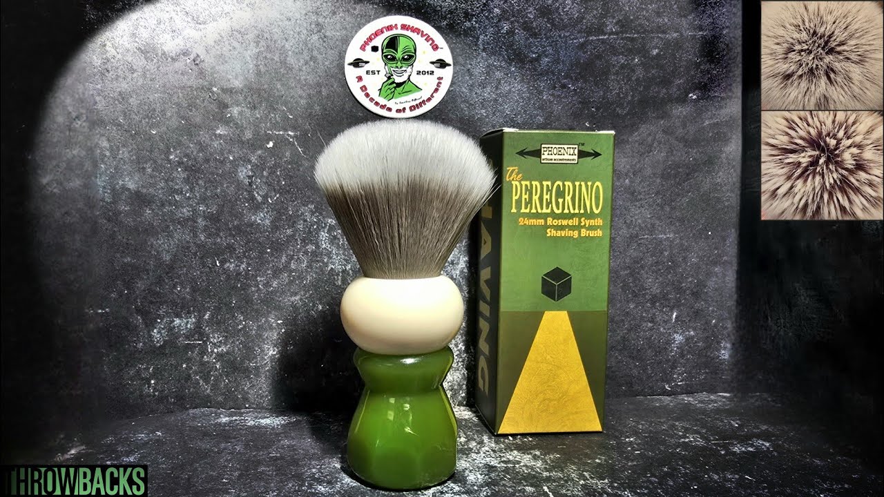 Обзор серии помазков Peregrino Synthetic 24 мм Phoenix Shaving