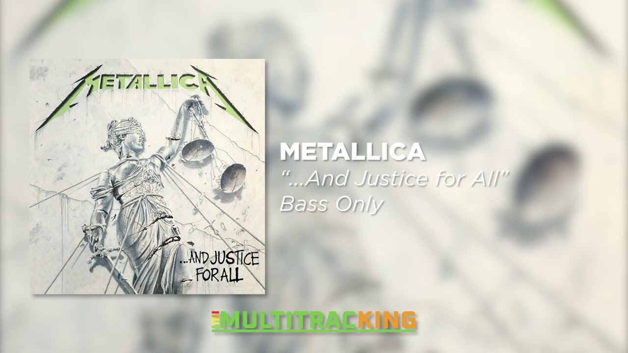 Metallica - ...And Justice for All (Bass Only)