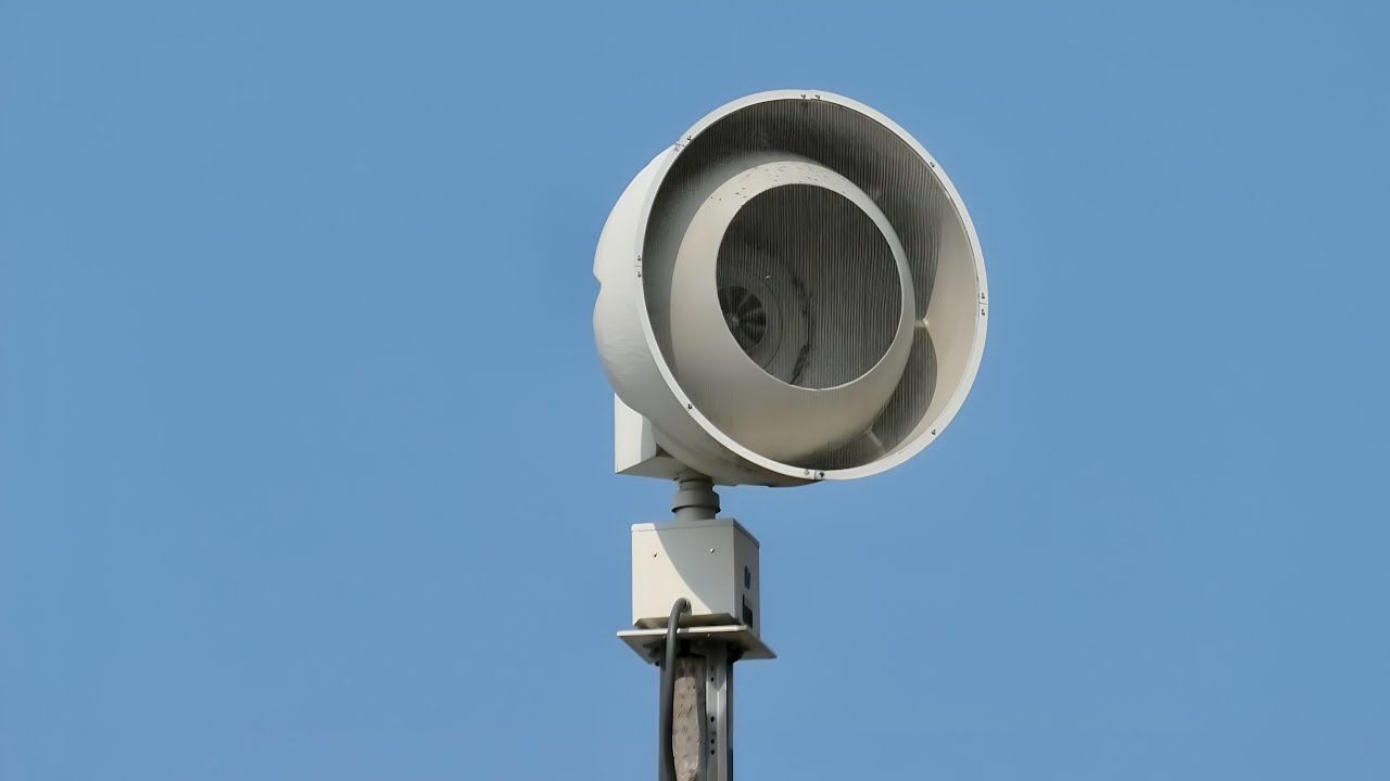 Federal Signal 508-128 Siren Test (Alert), Colfax, WI