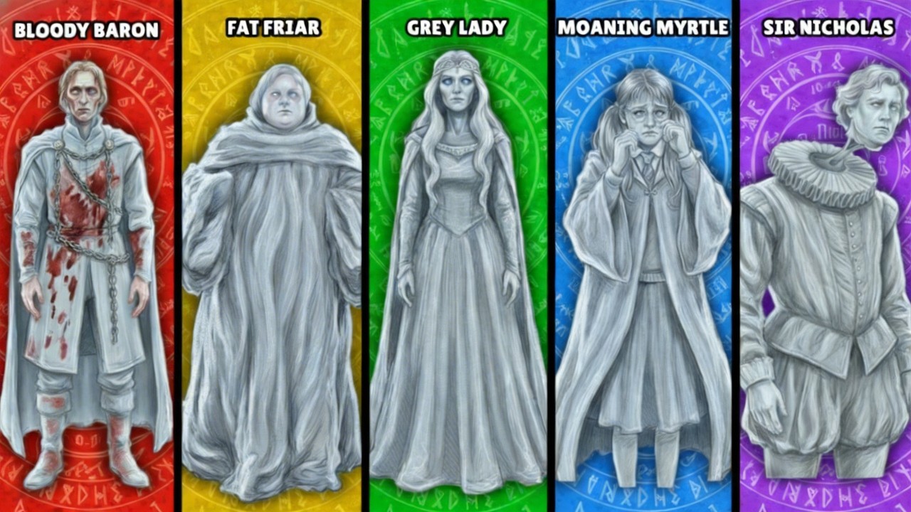 Every Ghost in Hogwarts Explained in Detail