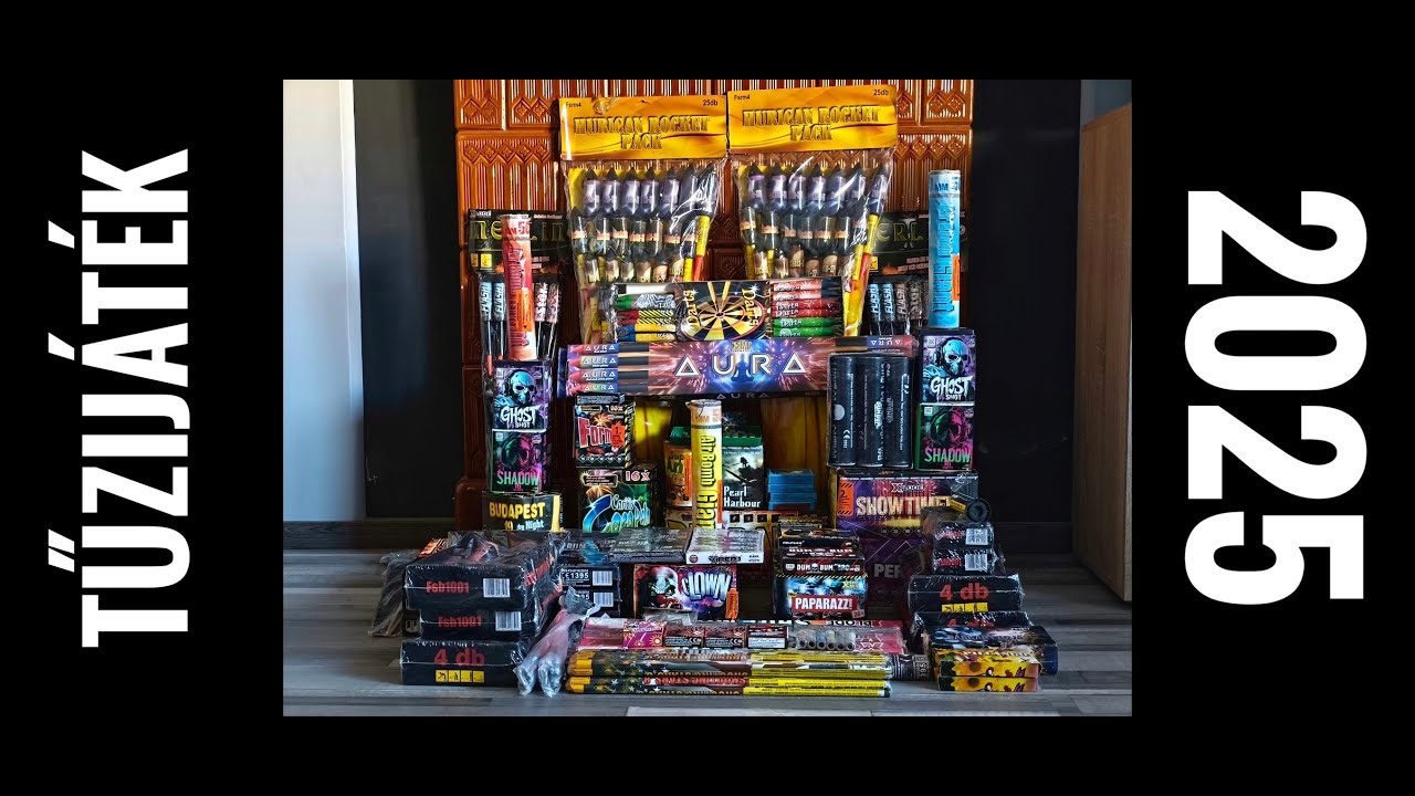 Tűzijáték készlet 2025/26 | Fireworks set 2025/26 🎆