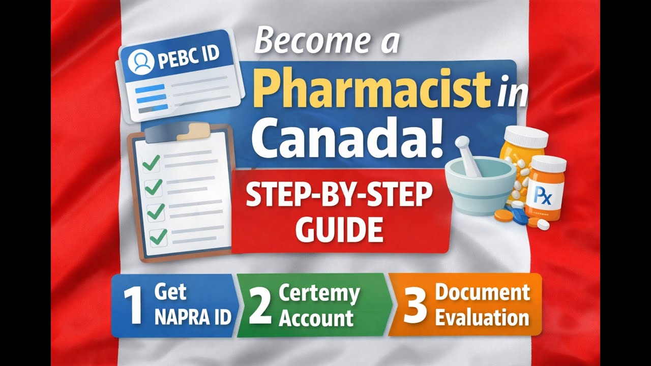 How to Start PEBC Document Evaluation in Canada (NAPRA ID → Certemy Portal)