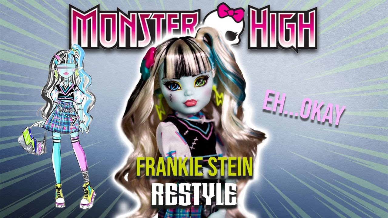 ВОТ КАК ОНИ ДОЛЖНЫ БЫЛИ ВЫГЛЯДИТЬ + 1К ПОДАРОК ​​| Monster High G3 Frankie Stein Restyle