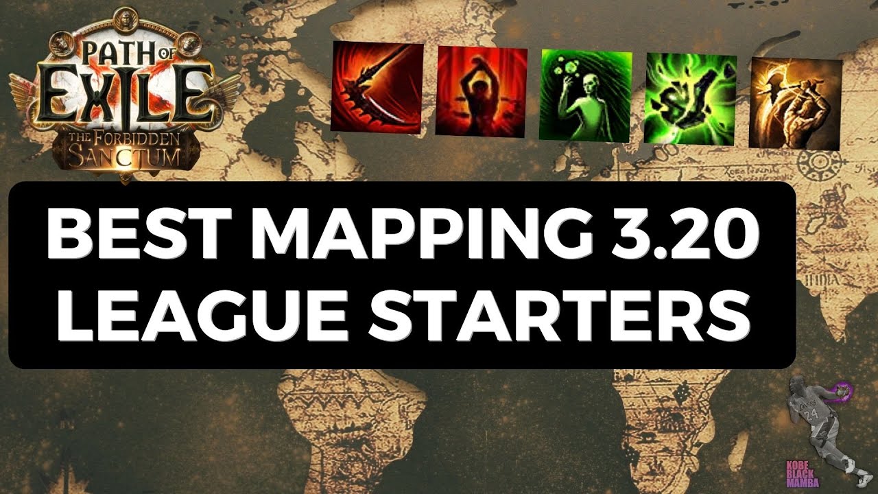 [PoE 3.20] Top 3 League Starters for Mapping in Forbidden Sanctum - INSANE EXPLODES