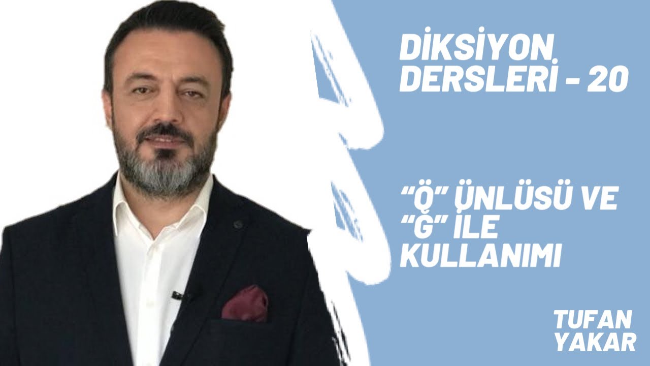 Diksiyon Eğitimi | 20 - 