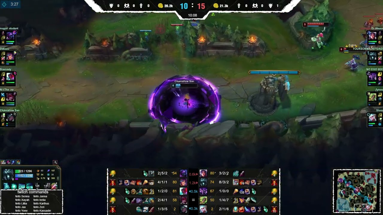 🔹Chamallow San🔹N&omicron;t The &Omicron; -VS- 🔸Deidara - LoL Ranked Replay