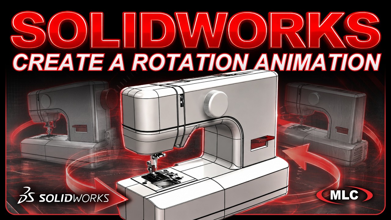 How to Make a Rotation Animation - SOLIDWORKS Motion Tutorial