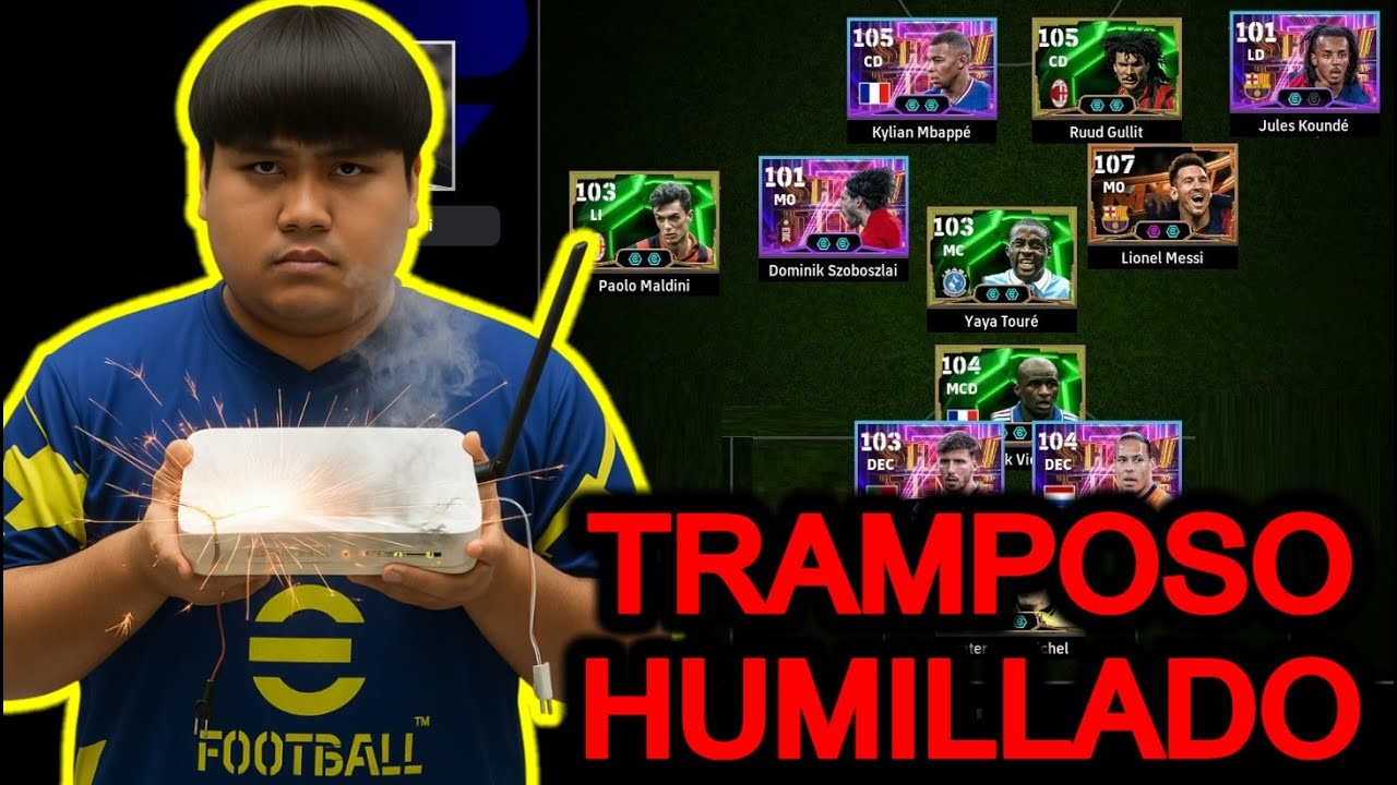 HUMILLO al MAYOR TRAMPOSO del EFOOTBALL y FALSO PRO PLAYER