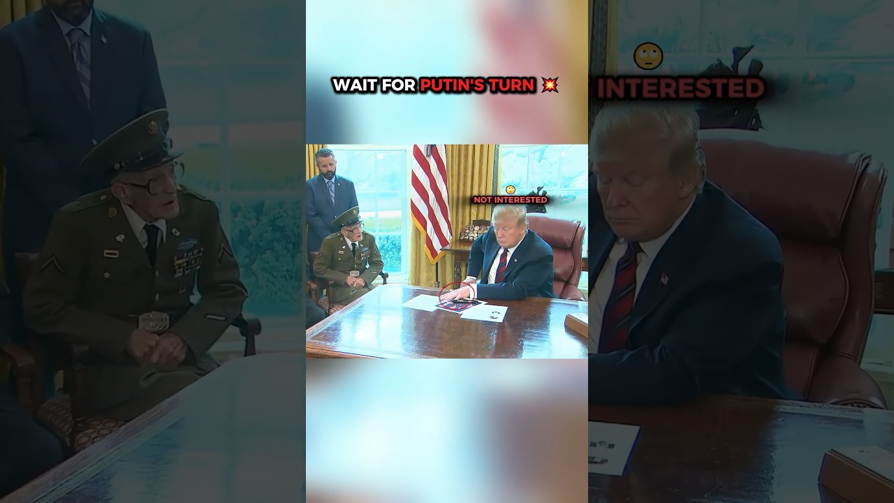 Trump vs Putin with Soldiers 🫡 | Who Shows More Respect? 👀