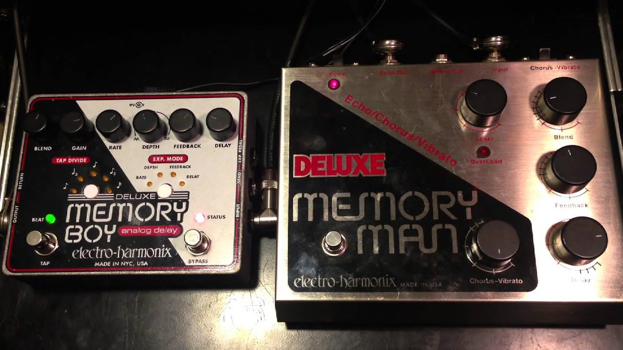 Electro Harmonix Memory Boy vs Memory Man