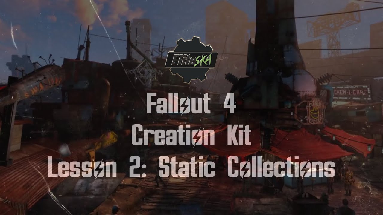 Fallout 4 Creation Kit Tutorial: Use vanilla items to make your own! - Fliteska