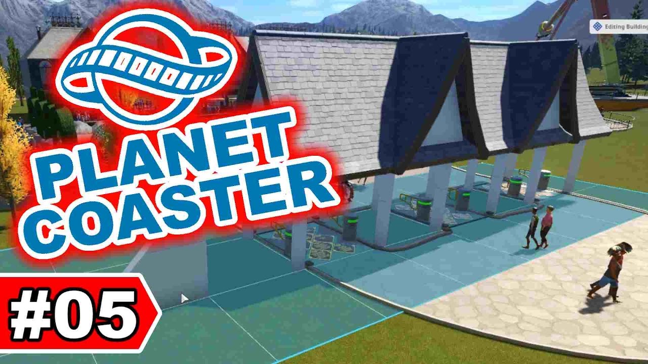 DER EINGANG: Willkommen im Park! - PLANET COASTER - LET'S PLAY #05
