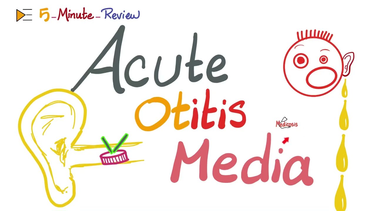 Acute Otitis Media (AOM)  |  5-minute-review  |  ENT playlist!