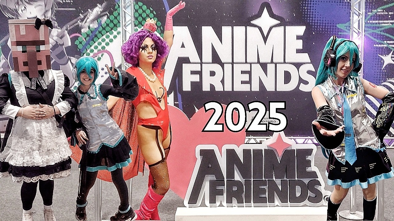Anime Friends 2025 (muitas Hatsune Miku)