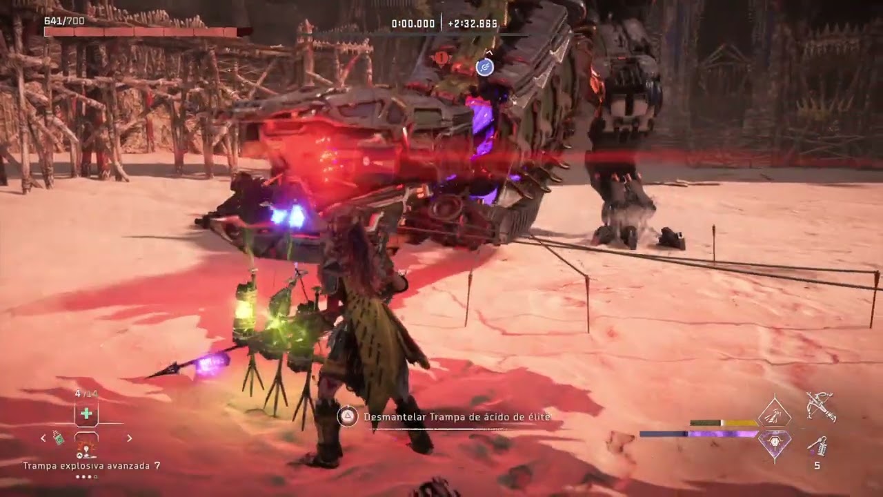 Horizon Forbidden West Arena Depredadores Alfa (Dificil) 03:32