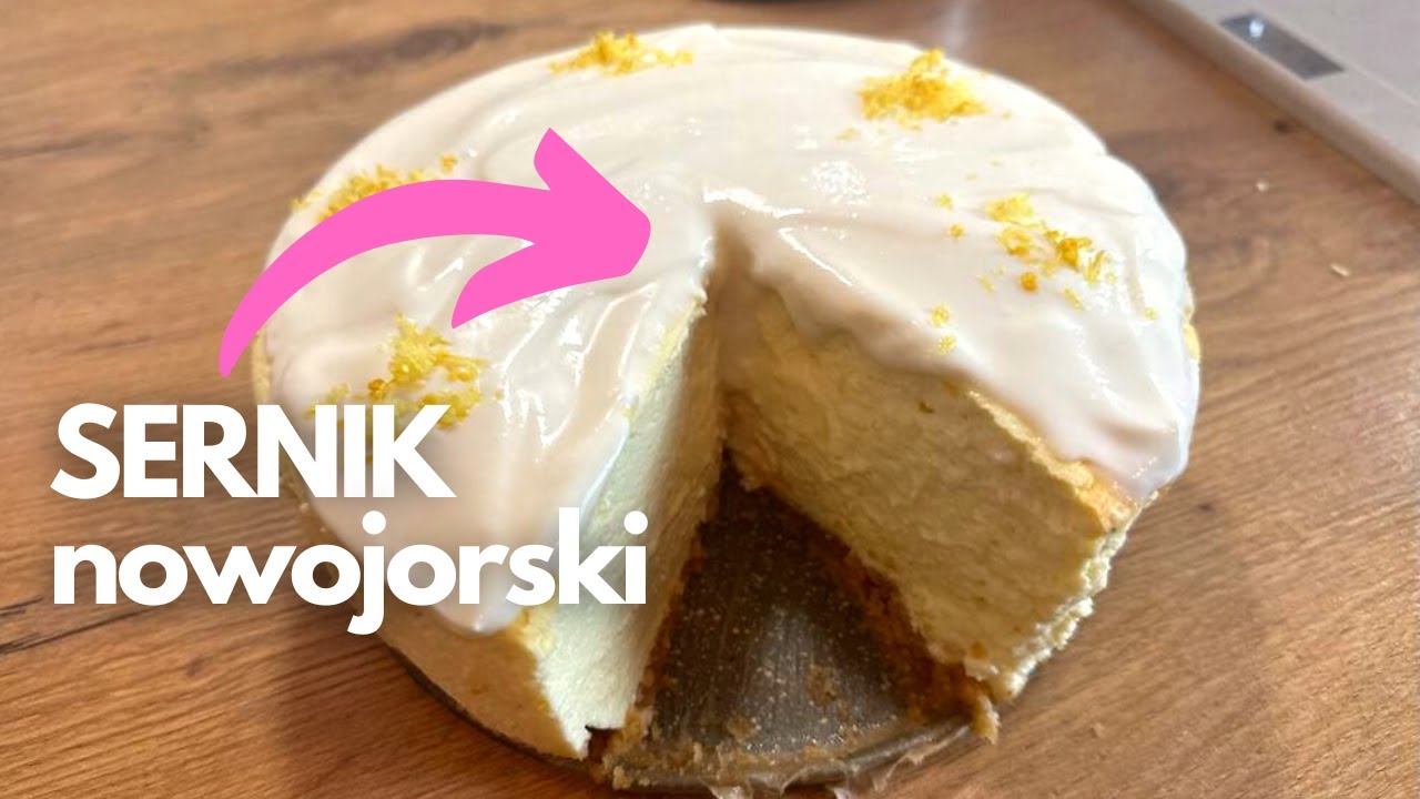 SERNIK NOWOJORSKI ( jak ze Starbucks'a) Najlepszy sernik na świecie - nie opada!