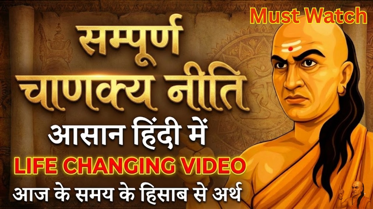 Chanakya Niti  | चाणक्य नीति: भावनाओं पर काबू कैसे पाएं और बुद्धिमान बनें #chanakyaniti #chanakya