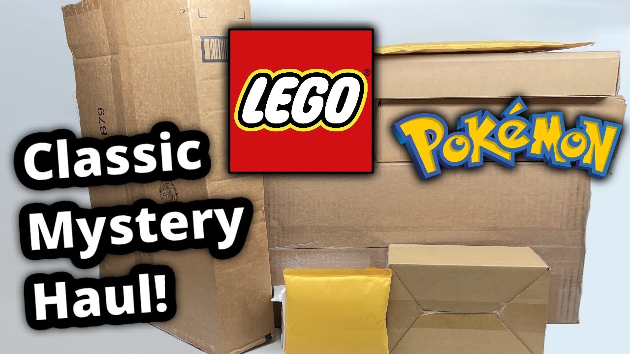 LEGO Mystery Haul and Unboxing! Childhood, Pok&eacute;mon, New and Rare sets!