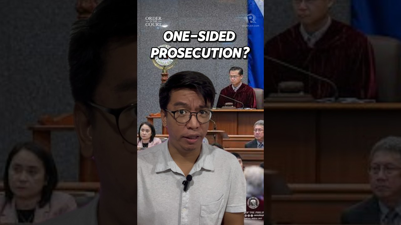 One-sided prosecution? Of course!