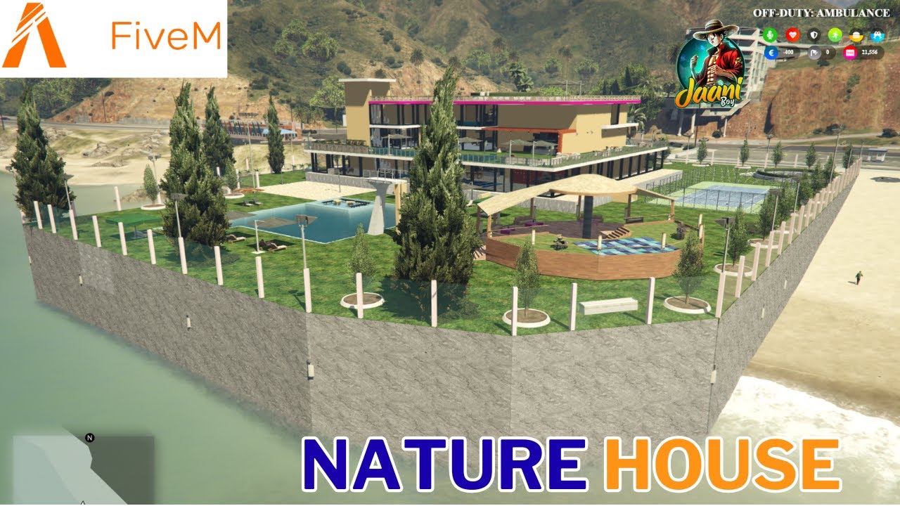 Fivem BEACH Gang Villa - Fivem house / fivem villas