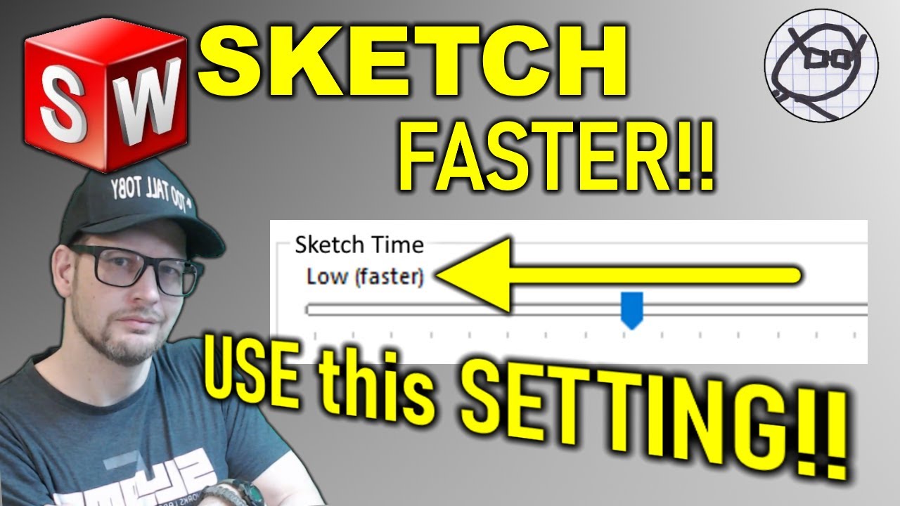 Start Sketching Faster using this POWER MOVE in SOLIDWORKS