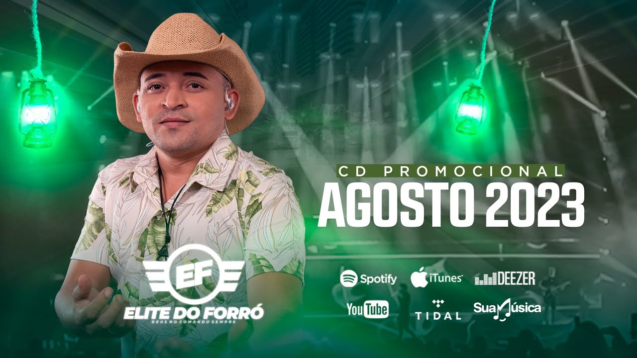 ELITE DO FORRÓ - CD PROMOCIONAL AGOSTO 2023
