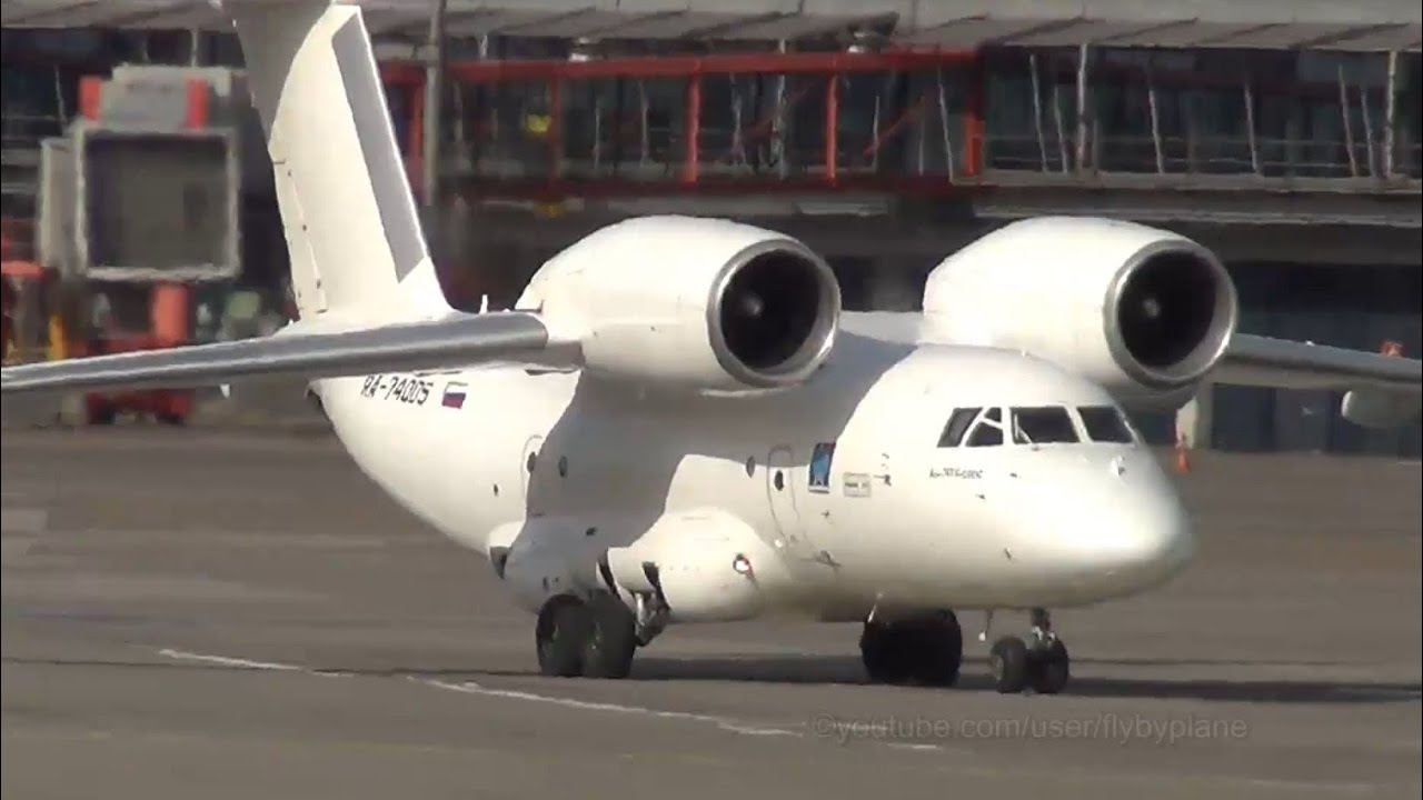 Antonov An-74 | Shar Ink | RA-74005 | Landing and Takeoff @ Hamburg Airport