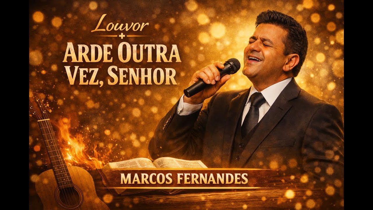 LOUVOR - ARDE OUTRA VEZ SENHOR - HINO GOSPEL MARCOS ANTONIO