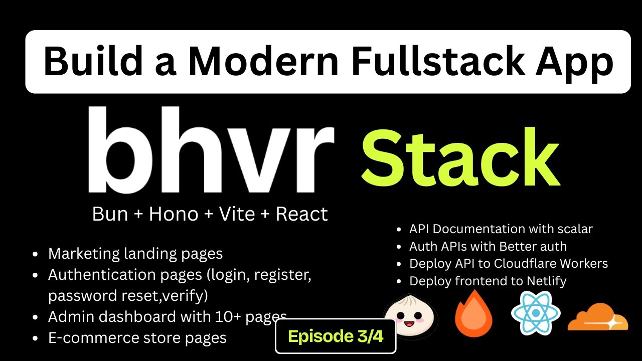 BHVR Stack Ep.3: Product CRUD, File Upload to S3/R2 + Optimized Updates