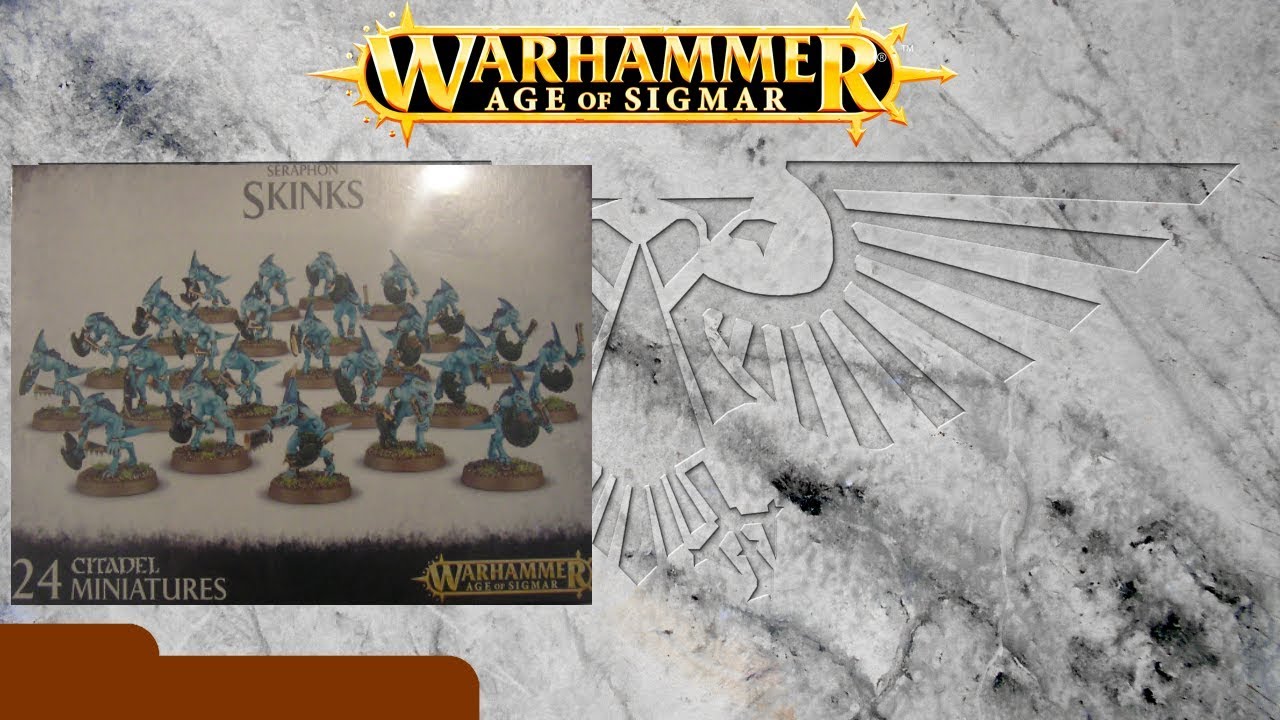 Seraphon - Skinks - Unboxing & Review