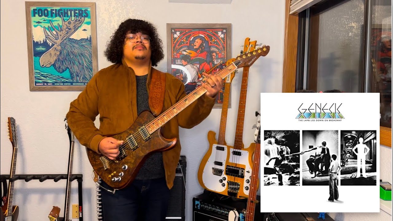 Genesis - Back in N.Y.C {Bass Cover} with Dunable R2 Bass VI
