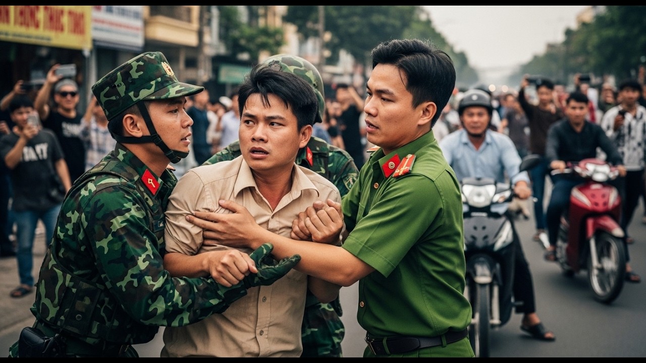 Tưởng Là Dân Thường, Viên Cảnh Sát Đã Tát Cả Giám đốc Công An Lẫn Sĩ Quan Quân Đội - Cái Kết Bất Ngờ