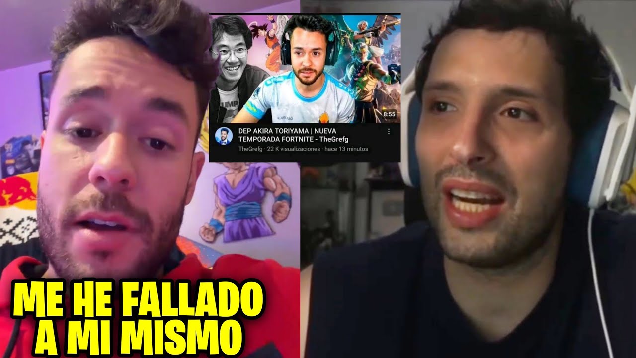 Guibel reacciona a las disculpas de THE GREFG por falso fan de DRAGON BALL