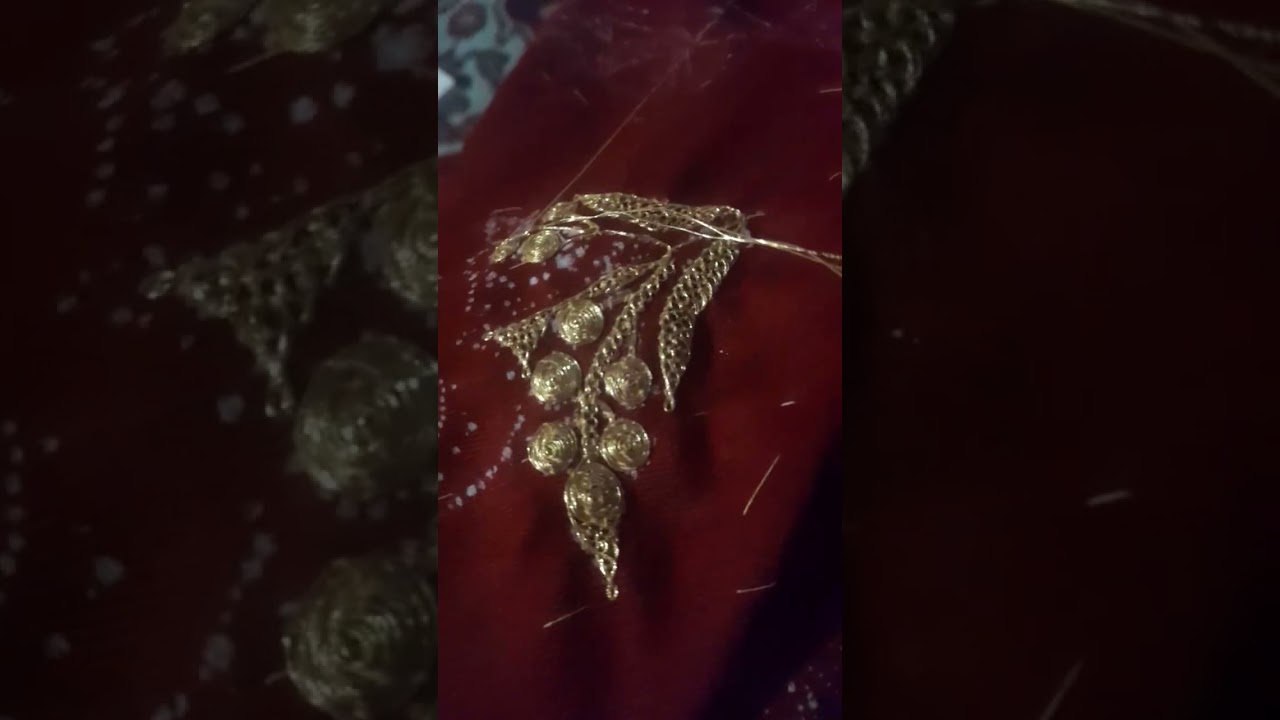 KASHMIRI HANDWORK TILLA BANA KA SAHI TARIQA